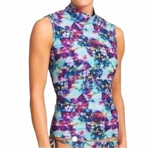 Athleta Floral Fade Rashguard